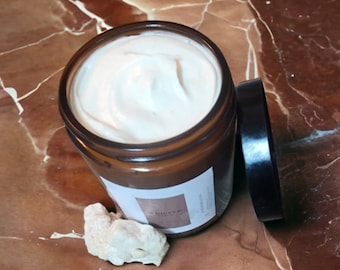 Whipped Shea Butter~Moisturizer~ Hydrating Shea + Rosehip Oil~Sensitive Skin + Dry Elbow Softener.
