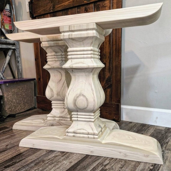 Etsy pedestal table deals
