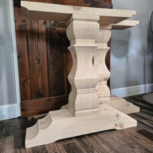 Kitchen Island Legs set of 2 Etsy