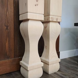 Large Kitchen Island Legs - Set of 2