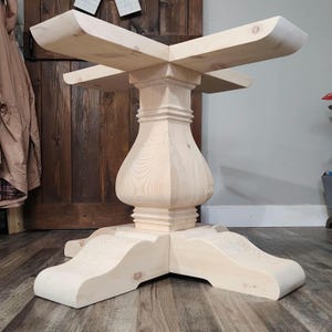 Round Table Pedestal Base - Single Pedestal