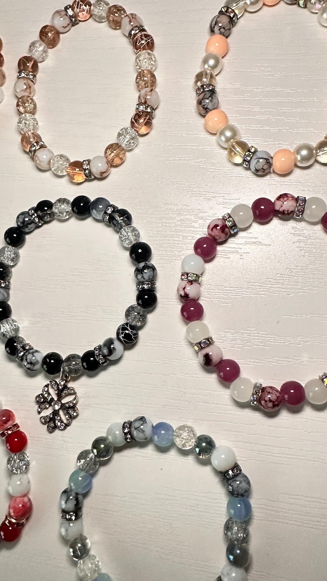 Cracked Beaded Bracelets | Beaded Jewelry Bracelet Accessories Cracked ...