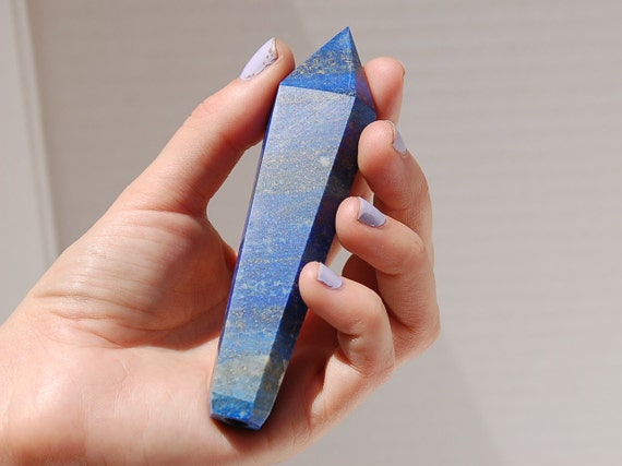 Crystal Pipe Lapis Lazuli Crystal Smoking Pipe Natural Stone Pipe