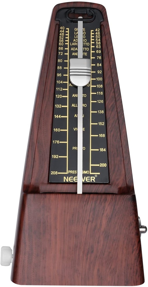 Teak Brown Vintage Mechanical Metronome Tempo Music Timer For - Etsy Denmark