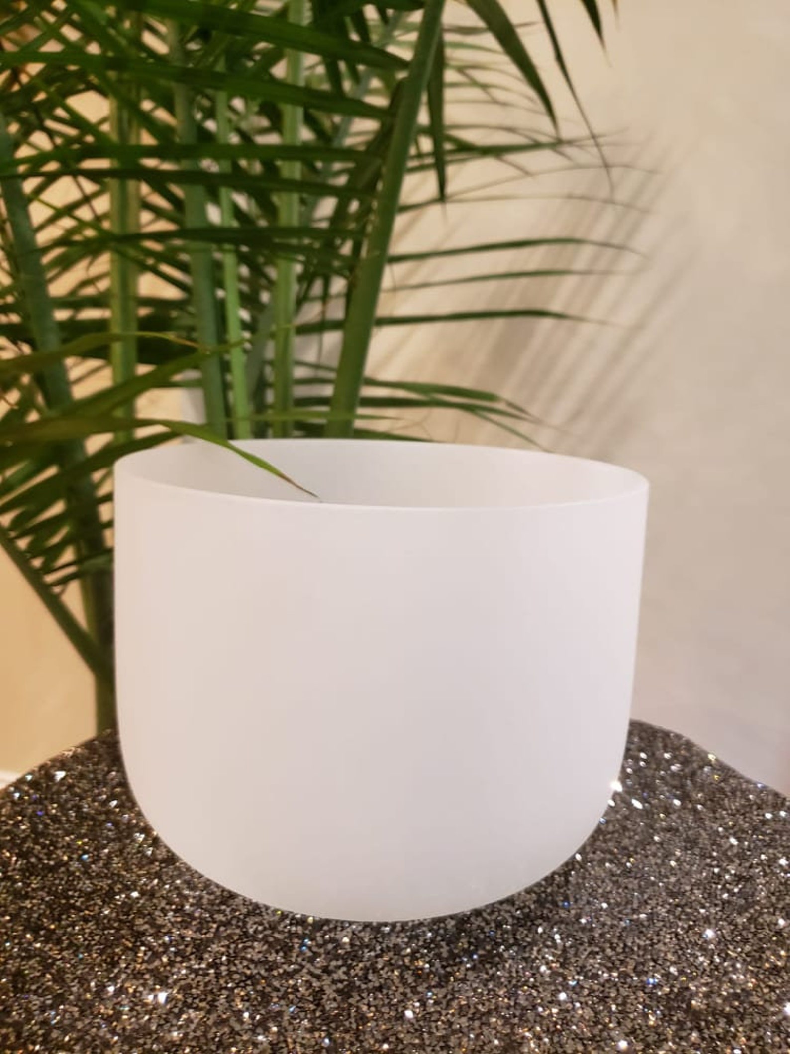 528 Hz 8 inch C Note Quartz Crystal Singing Bowl with Mallet Etsy