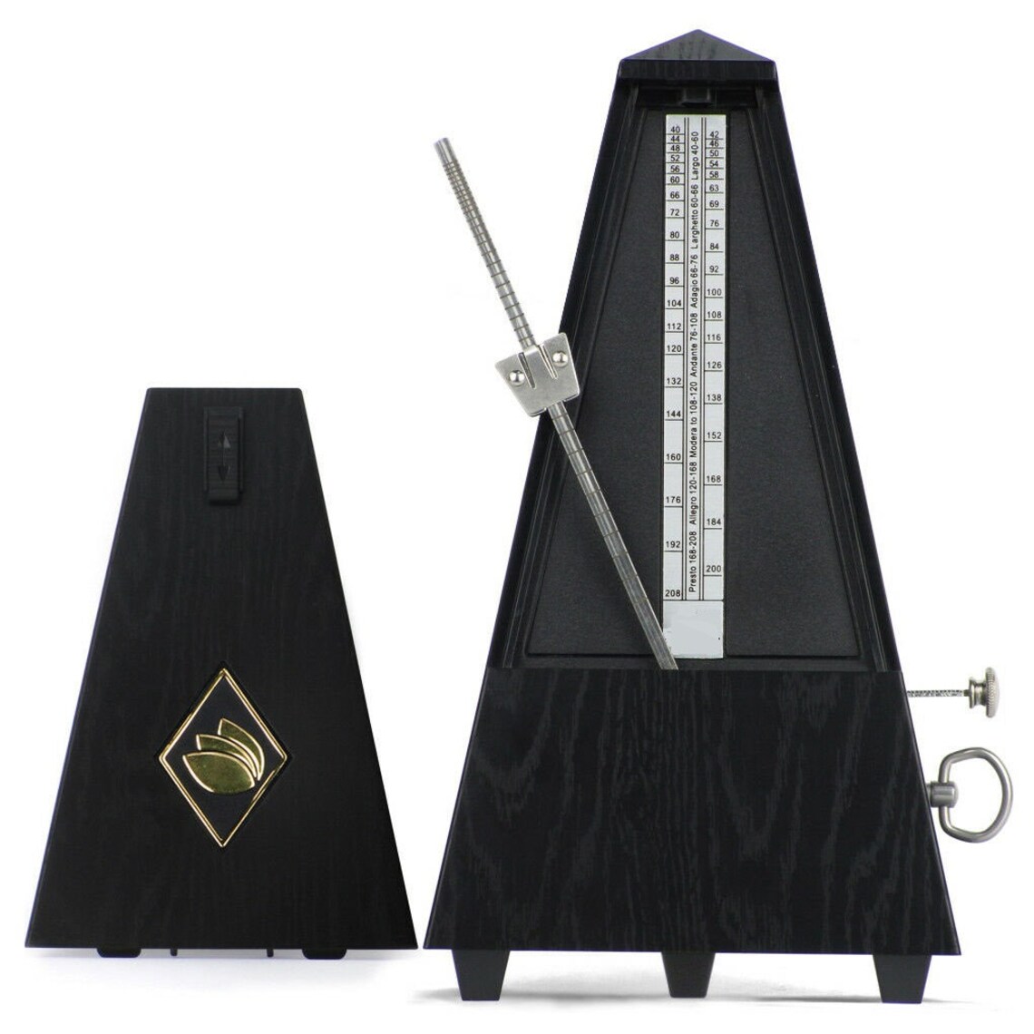 Black Vintage Mechanical Metronome Tempo Music Timer for Etsy