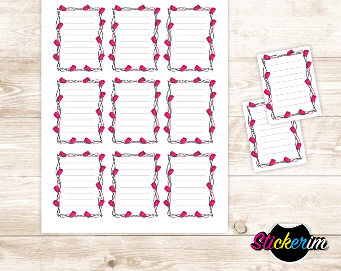 Featured listing image: PRINTABLE- Rose Task Stickers, Planner Stickers, Bullet Journal Stickers, Task Sticker, Floral Stickers, Cute Stickers, Kawaii Stickers