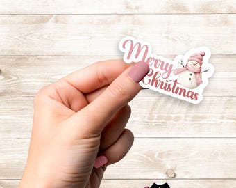 Digital File: Merry Christmas Stickers sheets