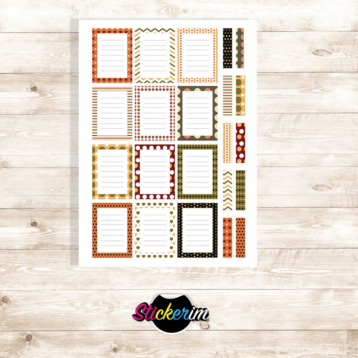 Multicolor Assignment Label Bundle Motivational Planner - Etsy