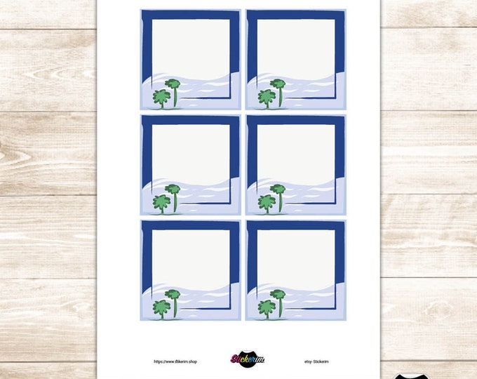 Notepad, Summer Task Noteped, Planner Stickers, Bullet Journal Stickers, Task Sticker, Cute Stickers, stickers