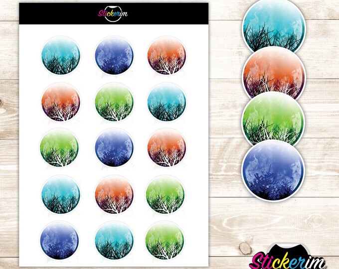 PRINTABLE- Amazing world Stickers, Planner Stickers,  Bullet Journal Stickers, Scrapbook Sticker, Green Stickers, Icecream Stickers