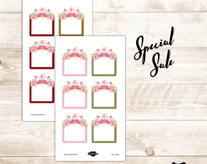 Spring Floral  task box