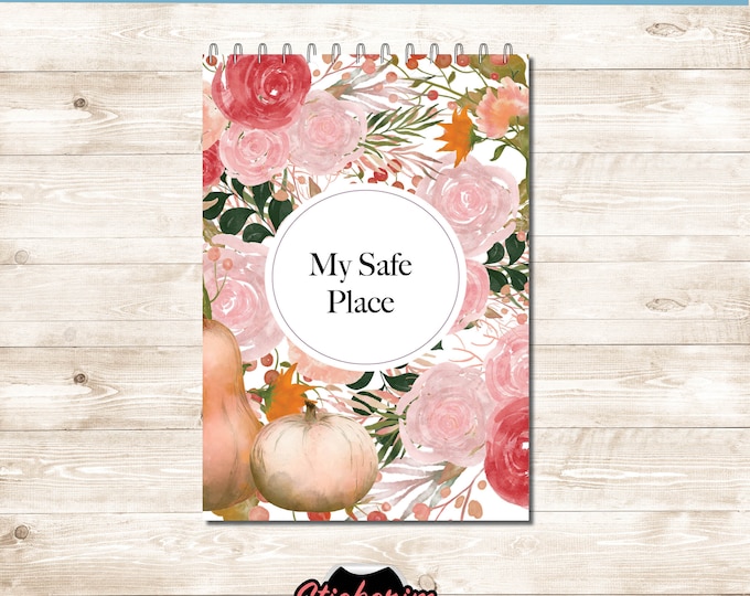 Winter Floral NotePad