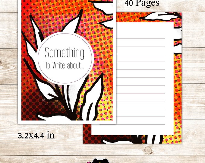 Summer Watercolor Floral NotePad