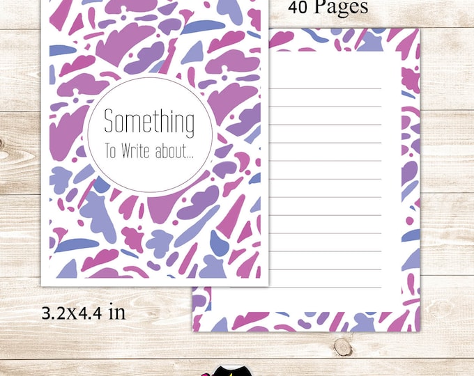 Summer Watercolor Floral NotePad