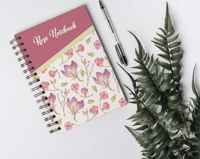 Spiral Personal Pink Notebook
