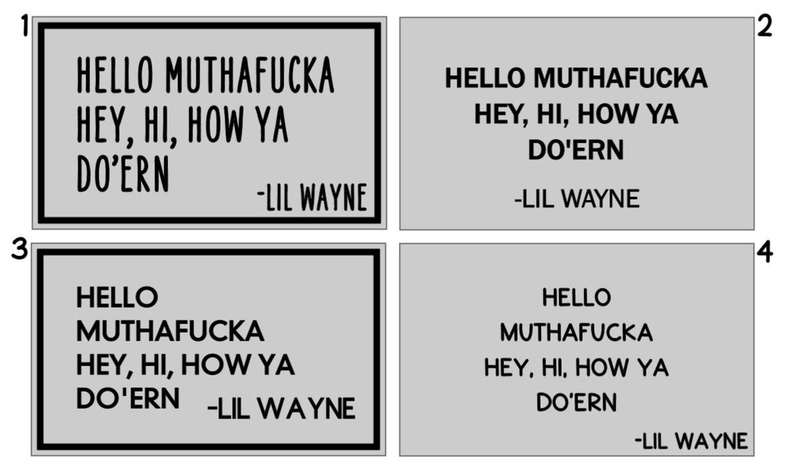 Lil Wayne Doormat Etsy