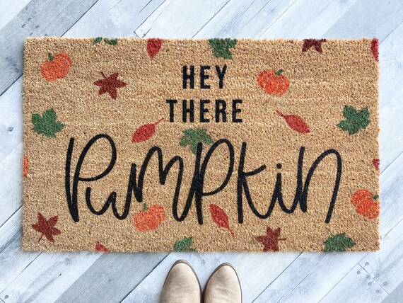 Hey There Pumpkin Doormat