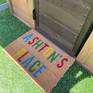 Kids House Doormat