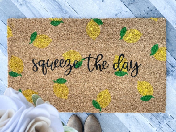 Squeeze the day/Lemon Doormat