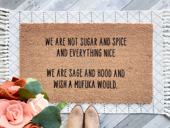 Sage and Hood Doormat