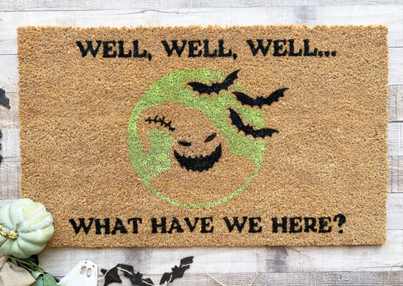 Oogie Boogie Doormat /Neon Oogie Boogie / Nightmare before Christmas