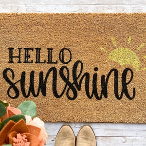 Hello Sunshine Doormat