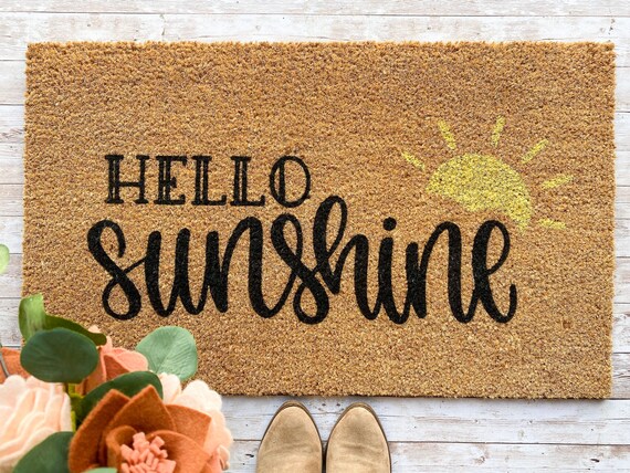 Hello Sunshine Doormat