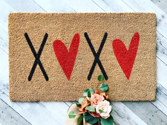 Valentines Day XOXO Doormat