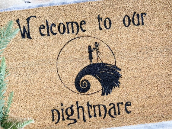 Nightmare before Christmas Doormat
