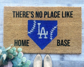 Baseball Doormat/Baseball gift/Dodgers/Dodgers gift/ dodgers fan