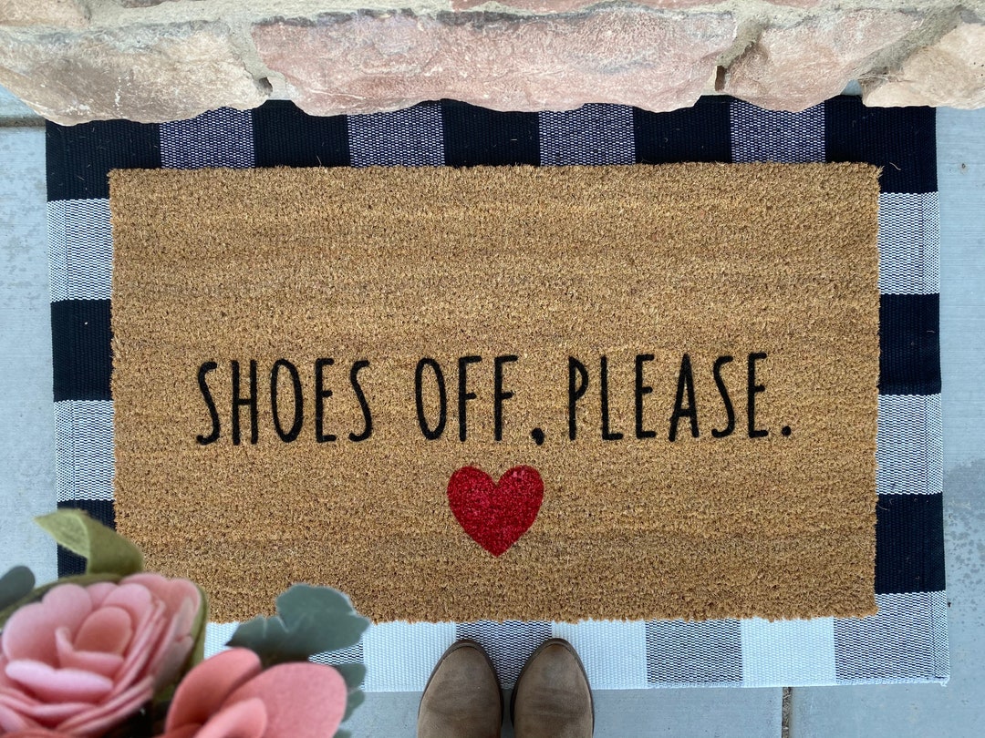 Shoes Off, Please. - Etsy