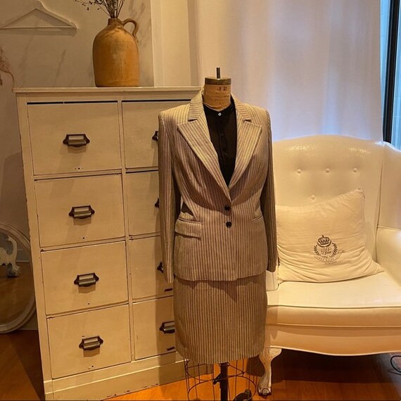 ESCADA Women's Tailored Blazer and Skirt Set