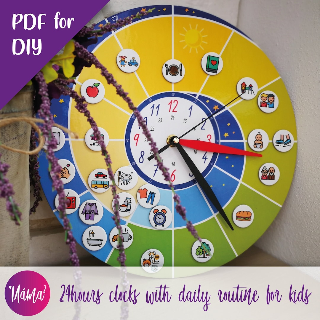 printable-24hours-spiral-clocks-with-customizable-daily-routine-for-toddlers-pre-schoolers-and-kids-etsy
