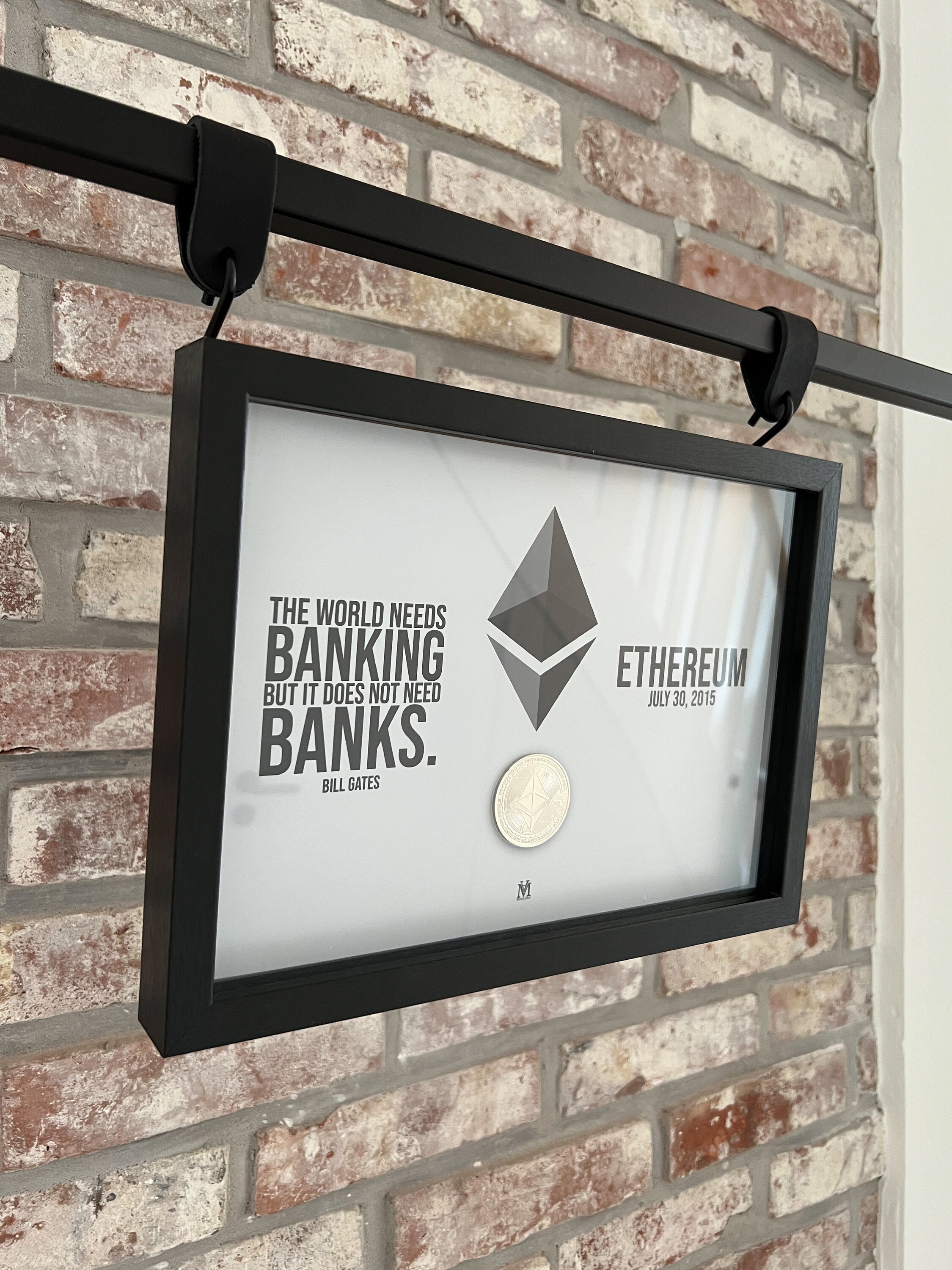 Ethereum Image Bill Gates Quote Decoration Office Decoration Crypto Poster  - Etsy Ireland