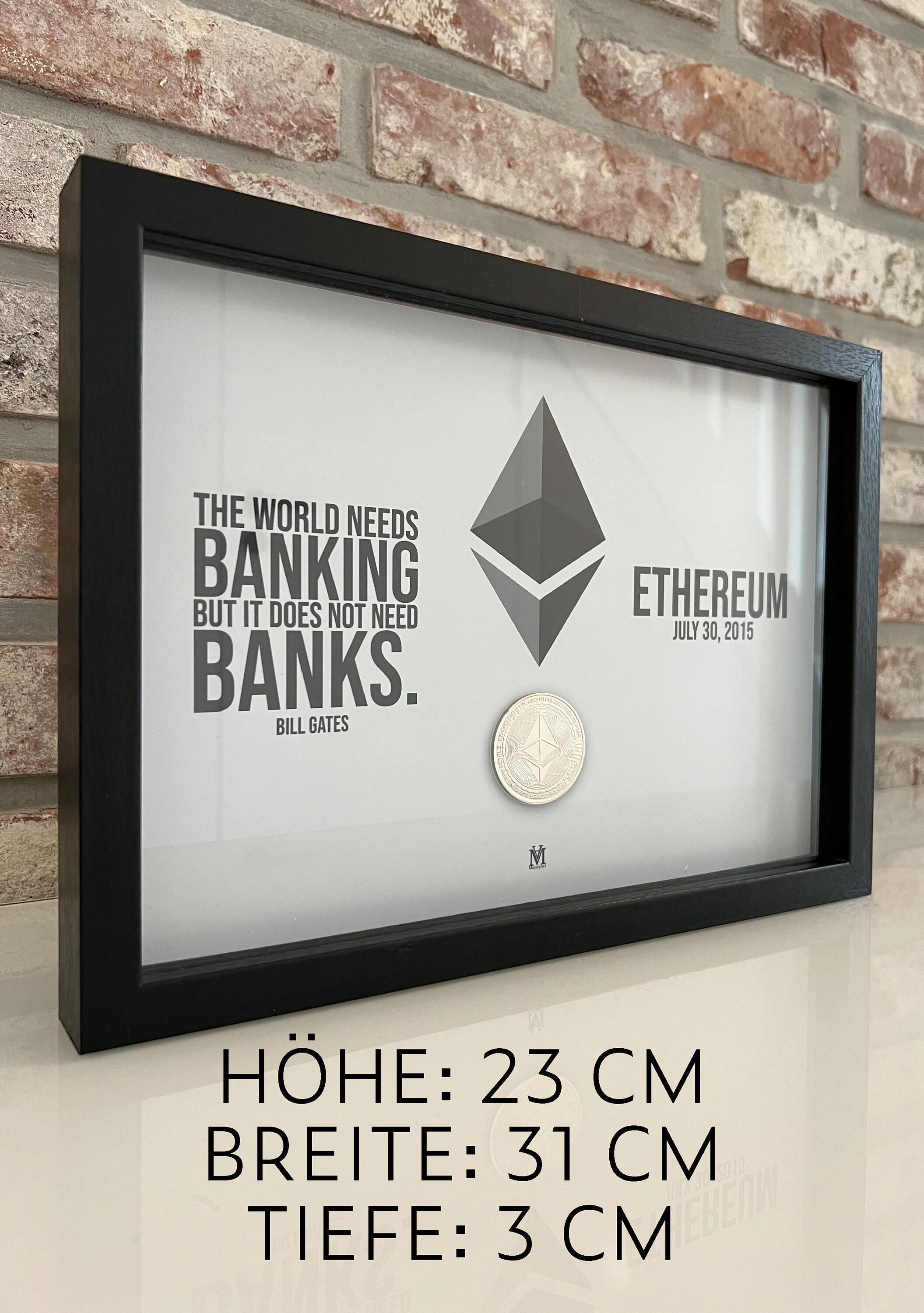 Ethereum Image Bill Gates Quote Decoration Office Decoration Crypto Poster  - Etsy Ireland