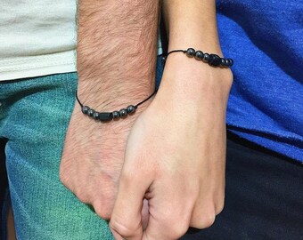 matching ankle bracelets
