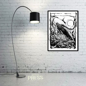 Creature from the Black Lagoon - Art Print - Poster - Wall Décor