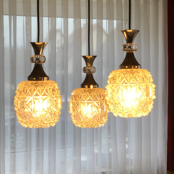 Vintage Kaskadenlampe aus den 60er/70er