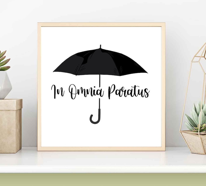In Omnia Paratus Gilmore Girls Wall Art Etsy In Omnia Paratus Gilmore Girls Wall Art Etsy