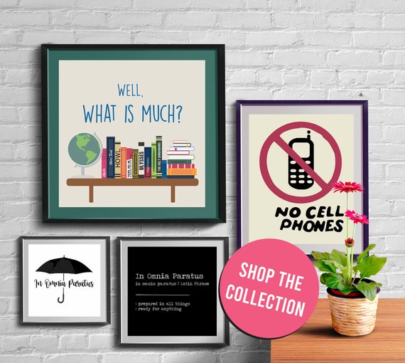 In Omnia Paratus Definition Gilmore Girls Wall Art Etsy In Omnia Paratus Definition Gilmore Girls Wall Art Etsy