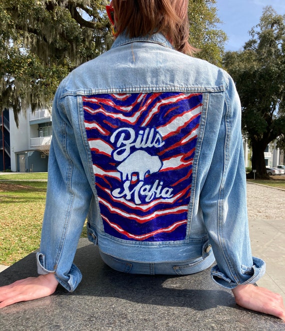 Buy Hand-Painted Denim Jacket Online