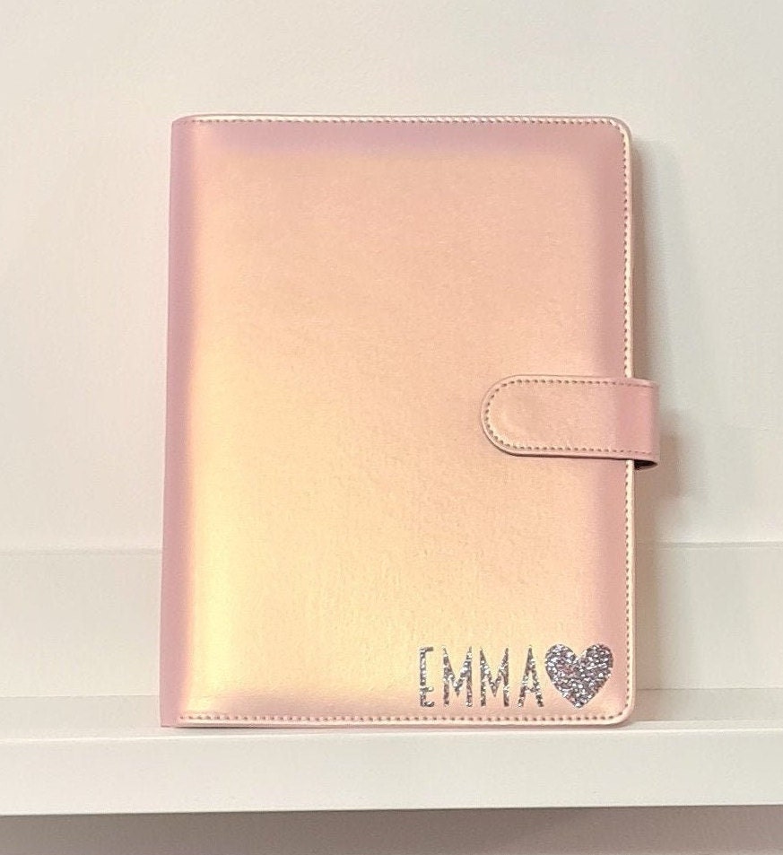 Personalised A5 Organiser Ring Binder PU Leather Personal Etsy UK