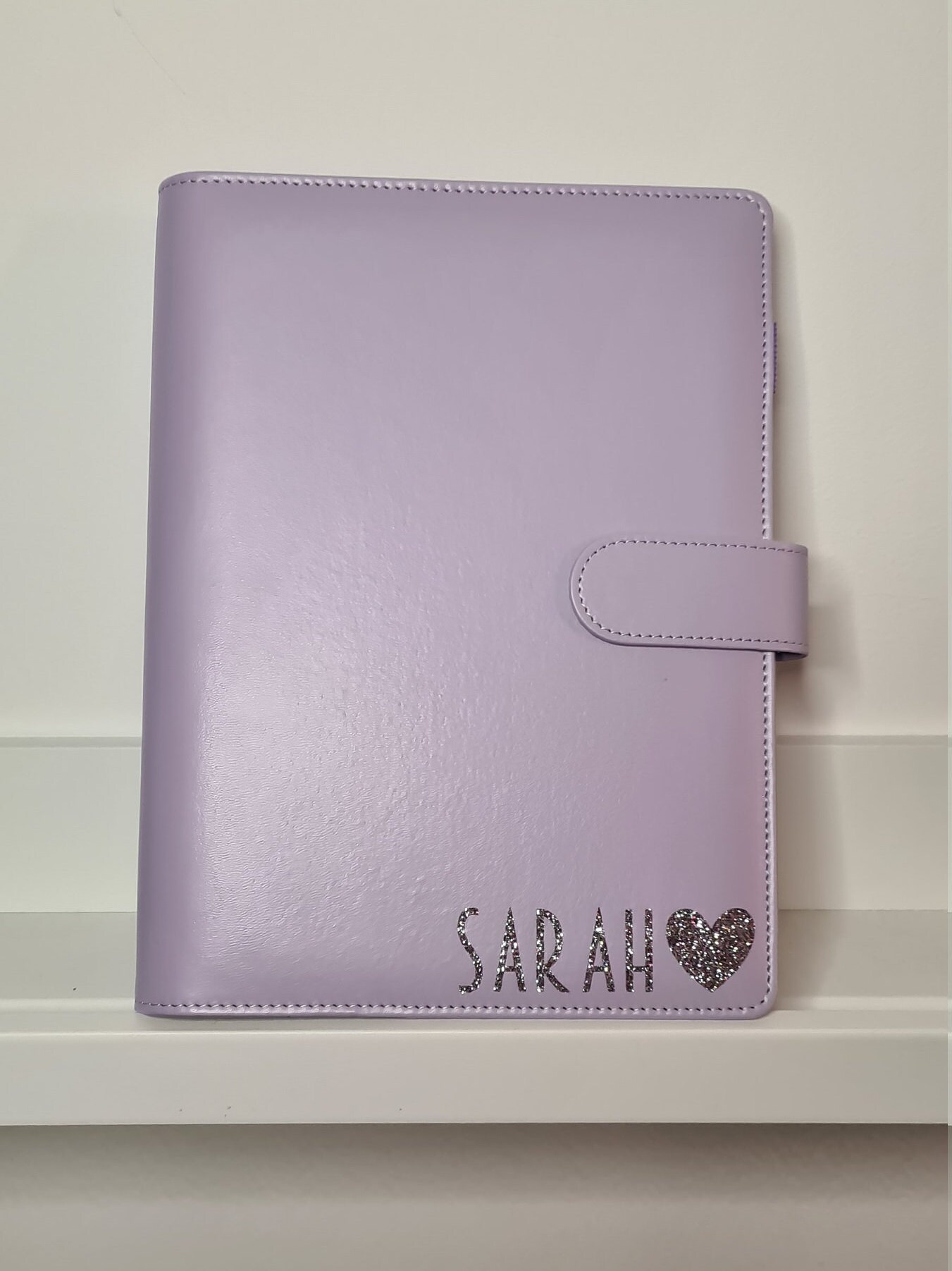 Personalised A5 Organiser Ring Binder PU Leather Personal Etsy UK