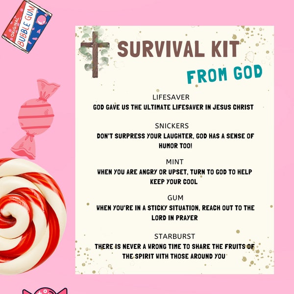 Pastor Survival Kit Svg - Etsy Ireland