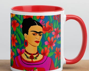 フリーダ・カーロ 陶器製マグカップ Amazon.co.jp: フリーダ・カーロ マグカップ コーヒーコップ 磁器