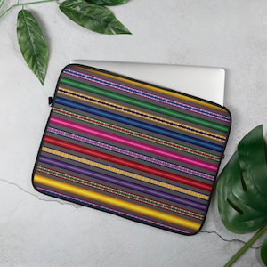 Peruvian Print Laptop Case Boho Colorful Laptop Sleeve - Etsy