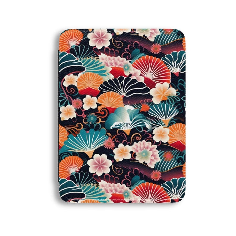 Japanese Origami Kindle Case - Boho Kindle Case - Kindle Paperwhite 7" & Kindle Colorsoft 7"