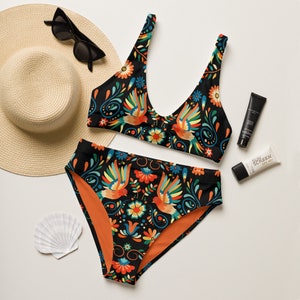 Eco Chic Econyl® High Tide Bikini Top - Going Tropical