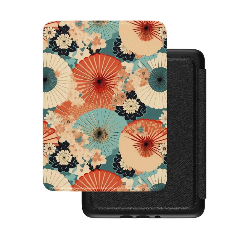 Japanese Origami Kindle Case - Boho Kindle Case - Kindle Paperwhite 7" & Kindle Colorsoft 7"